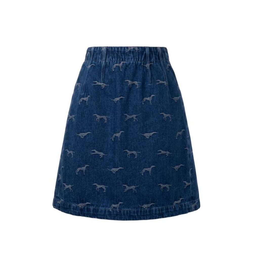 Trussardi Jeans Blue Cotton Women Women's Skirt